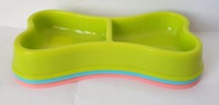 miska plastikowa dla psa 23 x 11cm kość