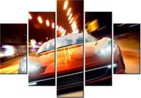 105CM 150CM OBRAZ 5 ELEM SPORTOWY WÓZ DRUK