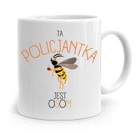 Kubek Prezent Dla Policjanta Policjantki Jest Osom Z Nadrukiem Ze Zdjęciem