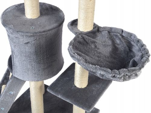 DRAPAK DLA KOTA DOMEK LEGOWISKO SŁUPEK Z ZABAWKAMI na Arena.pl