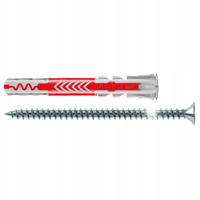 KOŁKI ROZPOROWE PLUS WKRĘTY DUOPOWER 6x50 mm S KOMPLET OPAKOWANIE 50 SZTUK