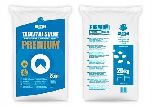 PREMIUM - TABLETKI SOLNE DO ZMIĘKCZACZY 25KG na Arena.pl