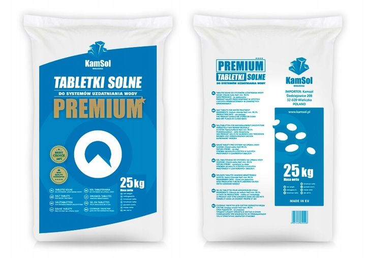 PREMIUM - TABLETKI SOLNE DO ZMIĘKCZACZY 25KG zdjęcie 4