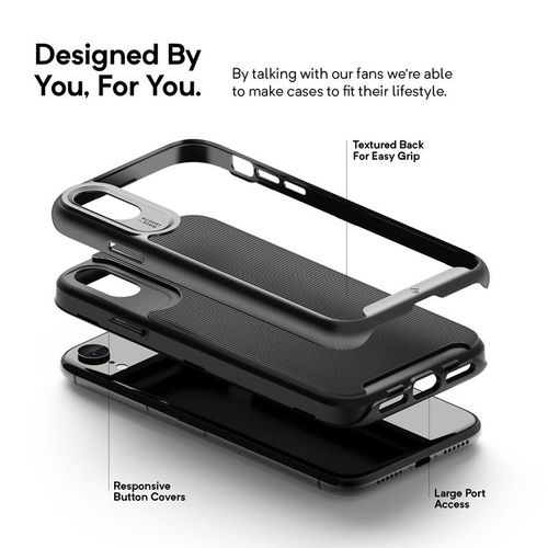 Caseology Wavelength Case - Etui iPhone XR (Black) na Arena.pl