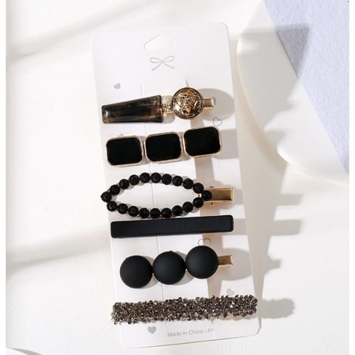 zestaw 6 sztuk zdobionych eleganckich spinek do włosów sp255cz na Arena.pl