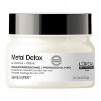 Loreal METAL DETOX Maska do wł. farbowanych neutralizująca metale 250ml