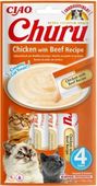 INABA CAT CHURU CHICKEN WITH BEEF 4x14g (56g)