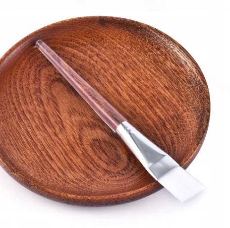 Pędzelek płaski do masek alg kwasów serum Prima Derma zdjęcie 5