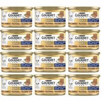Purina Gourmet Gold Mokra karma dla kotów Mus z indykiem 85 g x 12 sztuk
