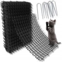 10x MATA Z KOLCAMI ODSTRASZAJĄCA KOTY PSY KOLCZASTA BEZPIECZNA 20x40