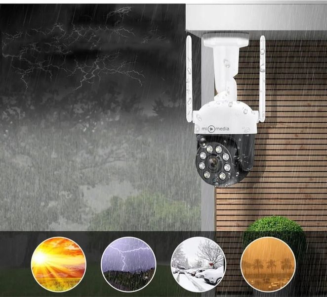 KAMERA ZEWNĘTRZNA OBROTOWA IP WiFi 4X ZOOM 4MPx 4MP DETEKCJA SMART HD ICSEE zdjęcie 13