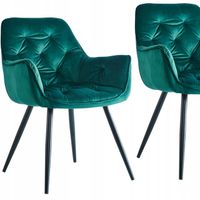 krzesło hf-058 velvet zielone