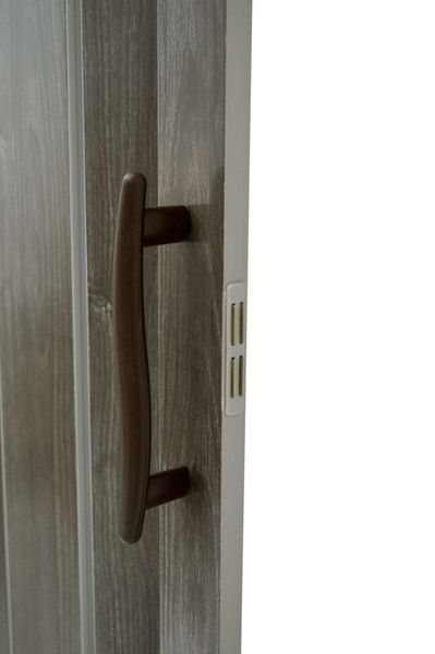 Drzwi harmonijkowe 001P DĄB GRAFIT MAT - 100 cm zdjęcie 3