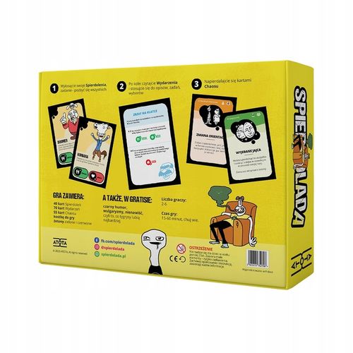 Gra Imprezowa Spierdolada 18+ na Arena.pl