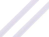 Guma kolorowa 6,6 mm ( 1 mb ) BIAŁA