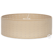 Abażur beżowy Cerlux 50 cm x 20 cm E27 E14 – klasyczny do lamp