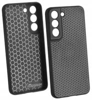 etui do samsung galaxy s22 silikonowe matowe z ochroną aparatu czarne tpu