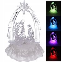 SZOPKA LED PREZENT NA MIKOŁAJA ŚWIĘTA MULTIKOLOR