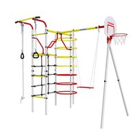 Plac zabaw Stacja kosmiczna | Tunel + Kosz + Siedzisko | 100 kg