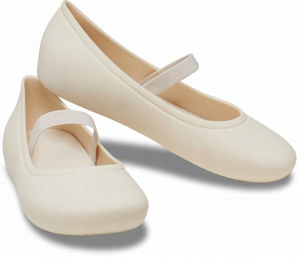 Dziewczęce Balerinki Baletki Półbuty Crocs Brooklyn 209429 Flat 33-34 zdjęcie 2