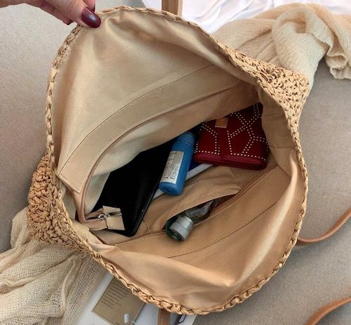 Klasyczna Torebka Torba Okrągła Słomiana Na Zakupy na Arena.pl