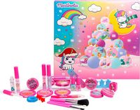 MARTINELIA JEDNOROŻEC KALENDARZ ADWENTOWY DLA DZIECI KOSMETYKI BŁYSZCZYK