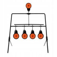 Cel wiatrówkowy spinner RazorGun 4 cele z resetem tarcza kulochwyt