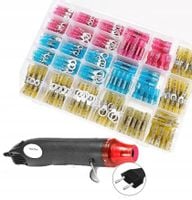 KONEKTORY Izolowane ZESTAW Konektorów + Zgrzewarka