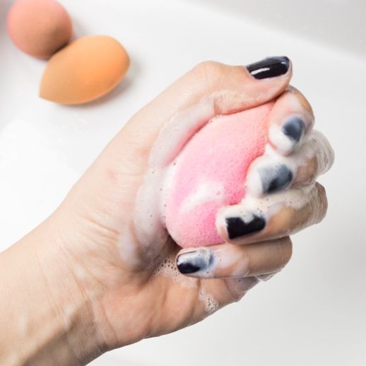 ZESTAW 4 GĄBKI DO MAKIJAŻU GĄBKA BLENDER GĄBECZKI zdjęcie 5