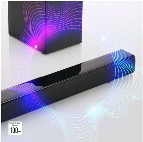 Panasonic SC-HTB150EGK Soundbar i subwoofer 2.1 100W na Arena.pl