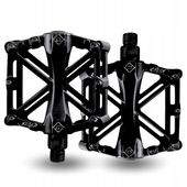 PEDAŁY ROWEROWE PLATFORMOWE ALUMINIOWE ANTYPOŚLIZGOWE ZESTAW PEDAŁÓW