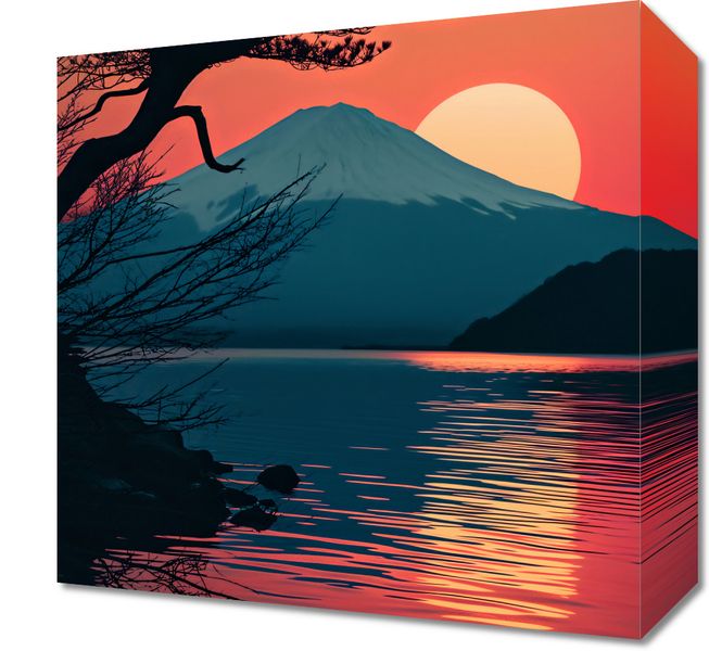 Obraz 30x30cm Góra Wieczorem zdjęcie 1