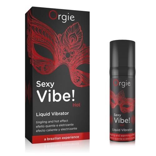 Żel-SEXY VIBE! HOT - LIQUID VIBRATOR - 15 ML zdjęcie 1
