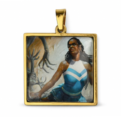 Acrobatic Cheerleader | 4 cm | Metal Szkło | Brelok | Magic The Gathering