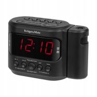 Radiobudzik Kruger&Matz AM/FM timer drzemka LED projektor