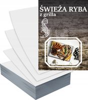 Ulotki A5 100szt reklamowe firmowe duży wybór ŚWIEŻA RYBA Z GRILLA