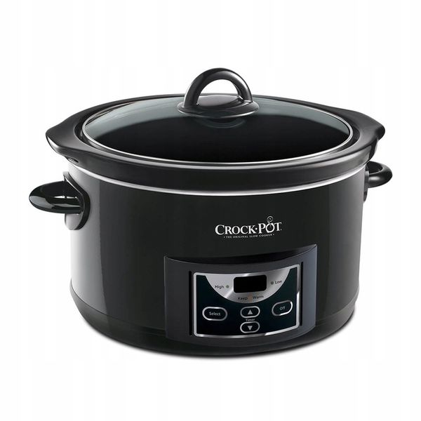 Wolnowar CrockPot 4,7l cyfrowy, misa kamionkowa Garnek Elektryczny zdjęcie 9