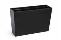 KWIETNIK DONICZKA DONICA + WKŁAD CZARNY 19x56 cm