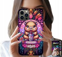 ETUI DO IPHONE 11 PRO MAX - SŁODKA KAPIBARA Z SZEJKIEM, SUPER WZORY