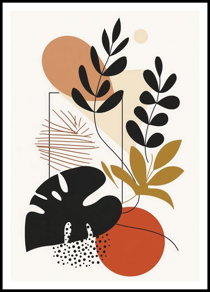 Plakat 70x100cm Zawisły Liść zdjęcie 3