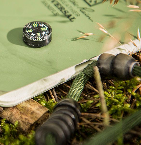 HELIKON Kompas Button Compass Small Czarny zdjęcie 4