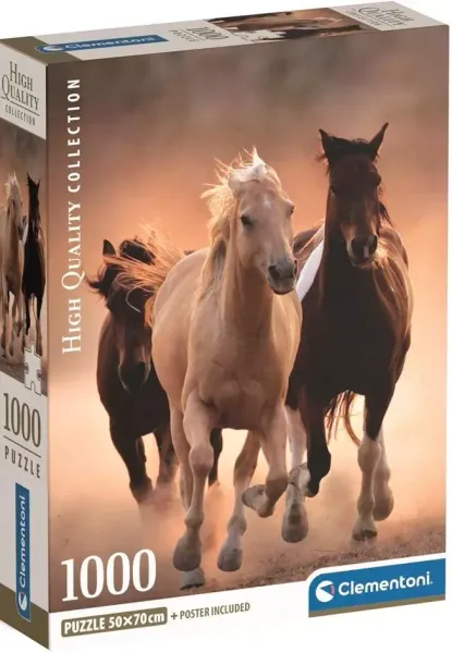 Puzzle 1000 elementów. Wyścigi konne zdjęcie 1