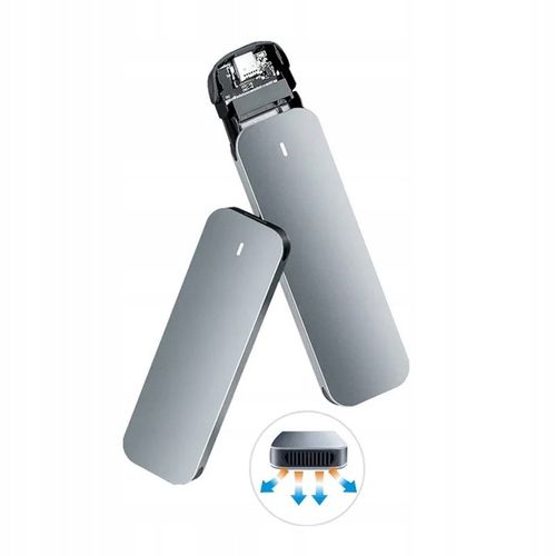 Adapter Kieszeń dysk 3.1 M.2 USB-C obudowa 10Gb/s na Arena.pl