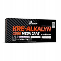 Olimp KRE-ALKALYN 2500 120kap SKUTECZNA KREATYNA CREATINE MONOHYDRATE