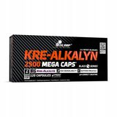 Olimp KRE-ALKALYN 2500 120kap SKUTECZNA KREATYNA CREATINE MONOHYDRATE