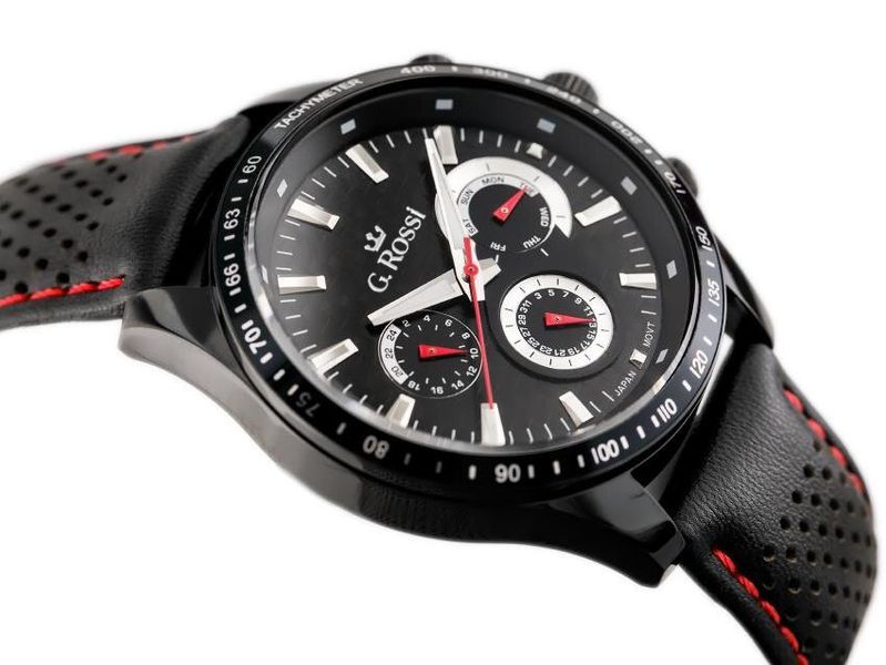 ZEGAREK MĘSKI G. ROSSI - S523A - PREMIUM (zg147c) + BOX zdjęcie 3