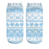 Skarpetki-stopki bawełniane fullprint ŚWIĘTA