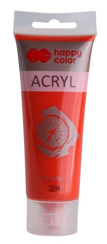 farba akrylowa 75ml j. czerwony (24) na Arena.pl