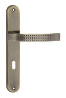 KLAMKA DRZWIOWA ASTRA 72MM KLUCZ KOLOR PATYNA