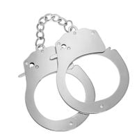 crushious lust metal handcuffs